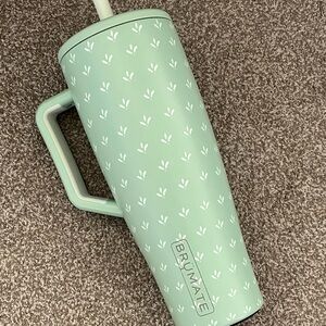 BrüMate Green Tumbler Water bottle with Straw Whole Foods Special edition